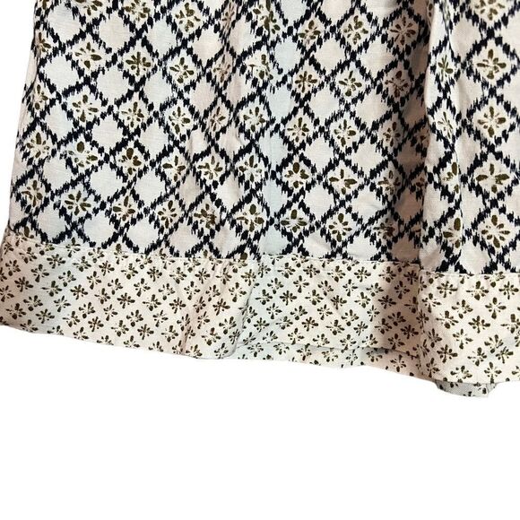 NWT! Loft linen blend patterned skirt. - Picture 8 of 10